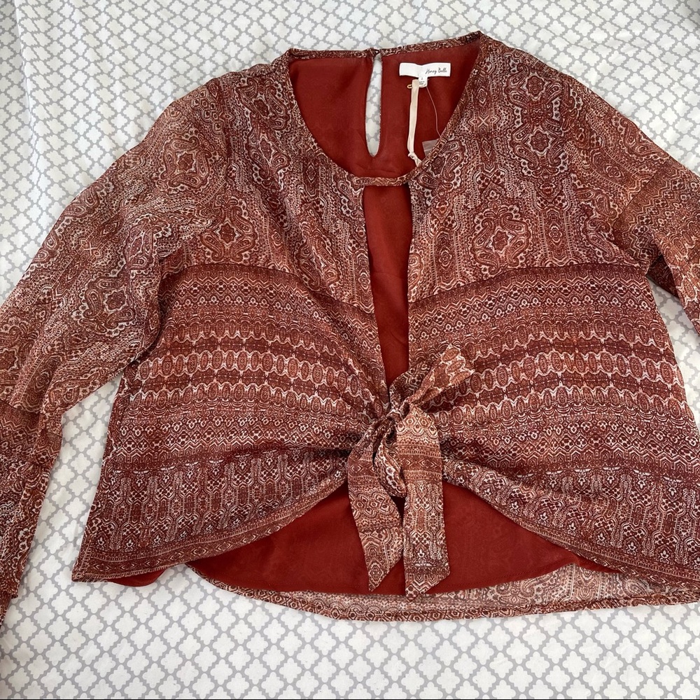 Honey Belle Boutique Boho 70s Style Blouse